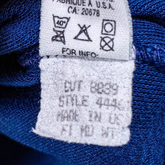 Patagonia Capilene Snap 1/4 Zip Long Sleeve Shirt Medium Base Layer Made in USA - Picture 8 of 10